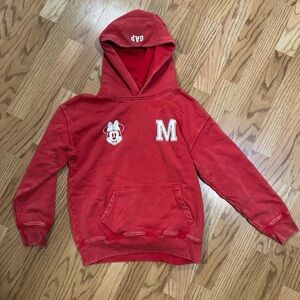 GAP Kids Disney Red Minnie Hoodie